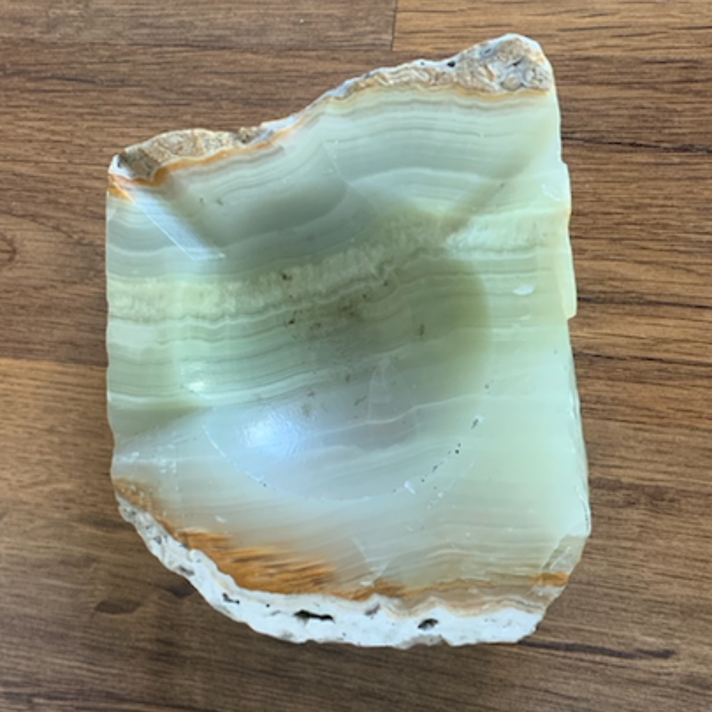 Vintage Calcite Quartz Ashtray